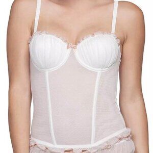 Parfait Angelica Ivory Strapless Bustier with straps - Padded cups # 655 B,C,D,E